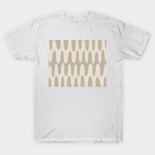 Abstract Lines Pattern T-Shirt